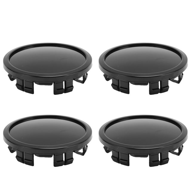 4 Pcs Embouts de Roue 75mm Diamètre Extérieur Anti-Rayures et Imperméables Excellente Étanchéité pour Véhicules
