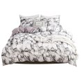 thumbnail image 1 of Ccdes Duvet Cover Set,Marbled Bedding,3Pcs/Set Polyester Marbled Quilt Cover Pillowcase Bedding Set EU-Double Size, 1 of 8