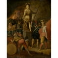 thumbnail image 3 of Louis de Caullery 19x24 Black Modern Framed Museum Art Print Titled - Military Camp (1600-1610), 3 of 5