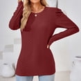 thumbnail image 4 of Viadha Women Long Sleeve Shirts Casual Tops Dressy Blouses Fashion Pleated Tunic, 4 of 7
