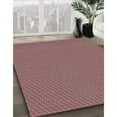thumbnail image 3 of Ahgly Company Machine Washable Indoor Round Transitional Dusty Pink Area Rugs, 5' Round, 3 of 7