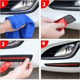 thumbnail image 5 of Anti-collision Universal Rubber Universal Car Bumper Protection Sticker General Anti-Collision Strips Carbon Fiber Car Bumper, Suitable for Most Cars(2pc), 5 of 5