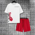thumbnail image 3 of WILLBEST Conjunto de Traje para Hombre con Estampado de Oso para Uso Exterior E Informal. Combinación de Manga Corta y Pantalones Cortos para Verano. Ideal para Relajación y Actividades Físicas., 3 of 3