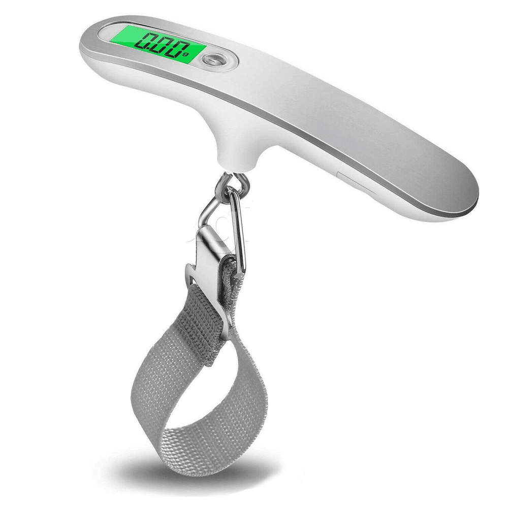 Portable Luggage Scale LCD Digital Hanging Luggage Scale Suitcase