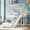 White, variant on Twin/Full Bunk Bed | Slide and Ladder for Space Efficiency | Secure Sleep with Full-length Guardrail