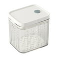 thumbnail image 2 of Aparatos de cocina, Accesorios de cocina, Caja doble para guardar ingredientes pequeños, Caja para alimentos, Caja para especias de cocina de grado alimenticio, Caja para conservar frescos, Caja trans, 2 of 6