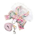 thumbnail image 1 of Princess Dog Harness With Bowknot and Leash For Outdoor Walking, 1 of 6