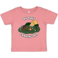 thumbnail image 3 of Inktastic My First Camping Trip-camping Hedgehog Boys or Girls Baby T-Shirt, 3 of 5