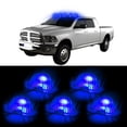 thumbnail image 2 of CCIYU 5 Pack Smoke Cab Marker Roof Running Lamps + Blue T10 8SMD LED Bulbs w/Bases Replacement fit for 1988-2000 for Chevrolet C2500 C3500 K1500 K2500 C1500 K3500, 2 of 5