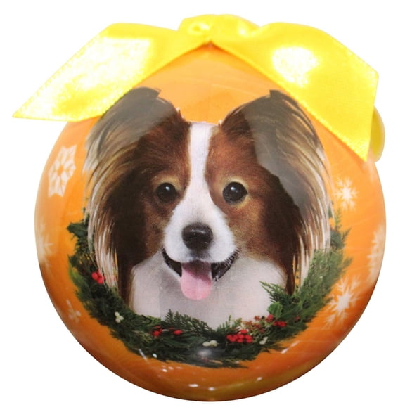 Papillon Christmas Ball Ornament