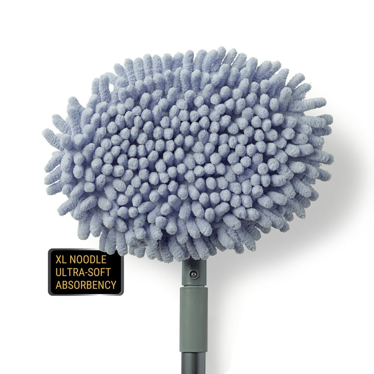 Platinum Series XL Microfiber Mop - Extends to 48 Inches for Car