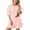 Light Pink, variant on Hauaitttt Ladies Fashion Pajama Set Solid Color Loose Shorts Set Velour Pajamas Womens Minimalist Pajamas Comfortable Pajamas Women Pajama Set Woman Pajama Set Womens Pajama Pants Short Length Cute