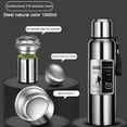 thumbnail image 3 of Insulated Vacuum Bottle, Stainless steel BPA Free Leak-Resistant Water Bottle Insulated Tumbler Outdoor Travel Cup Gift, 3 of 8