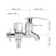 thumbnail image 4 of Grifo Doméstico De Agua Fría Simple, Grifo De Agua, Fácil De Instalar, 4 of 8