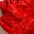 thumbnail image 3 of FAIWAD Toddler Fleece Jackets Girls Winter Outerwear Coat Zip up Hoodies Warm Thicken Outerwear with Pockets, 3 of 6