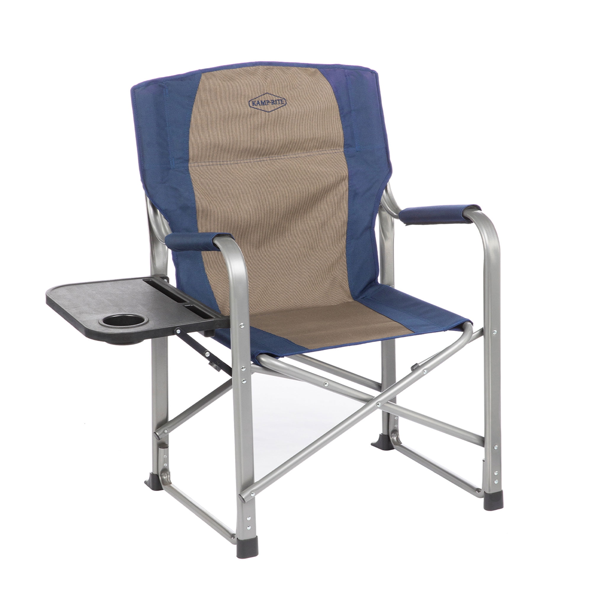 Buy KampRite CC105 Outdoor Folding Director's Chair w/ Side Table (2