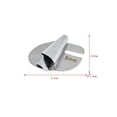 thumbnail image 4 of Edge Curler 8 Pcs Pied Ourleur Roulé en Acier Inoxydable Universel 3mm Grand Pied Pression pour Machine à Coudre Rkxzt, 4 of 9