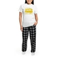 thumbnail image 5 of CafePress - This Is How I Roll Women's Light Pajamas - Women's Short Sleeve Print T-Shirt and Pants Light Cotton Pajama Set, 5 of 7