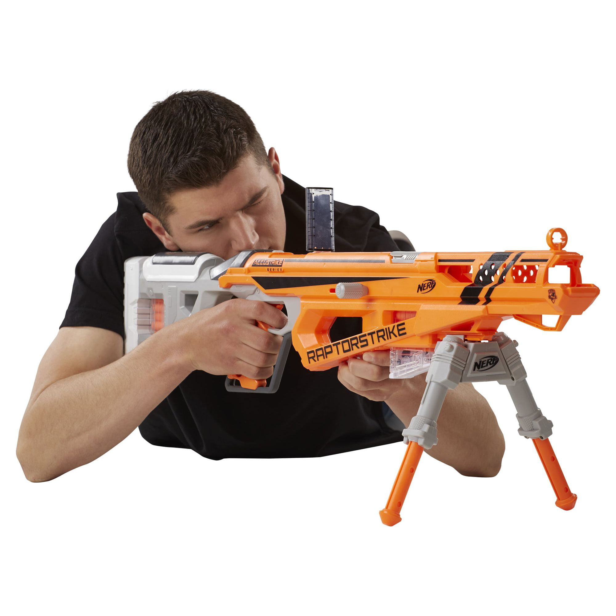  Nerf N-Strike Elite Precision Strike Set RaptorStrike and  FalconFire Blasters : Toys & Games