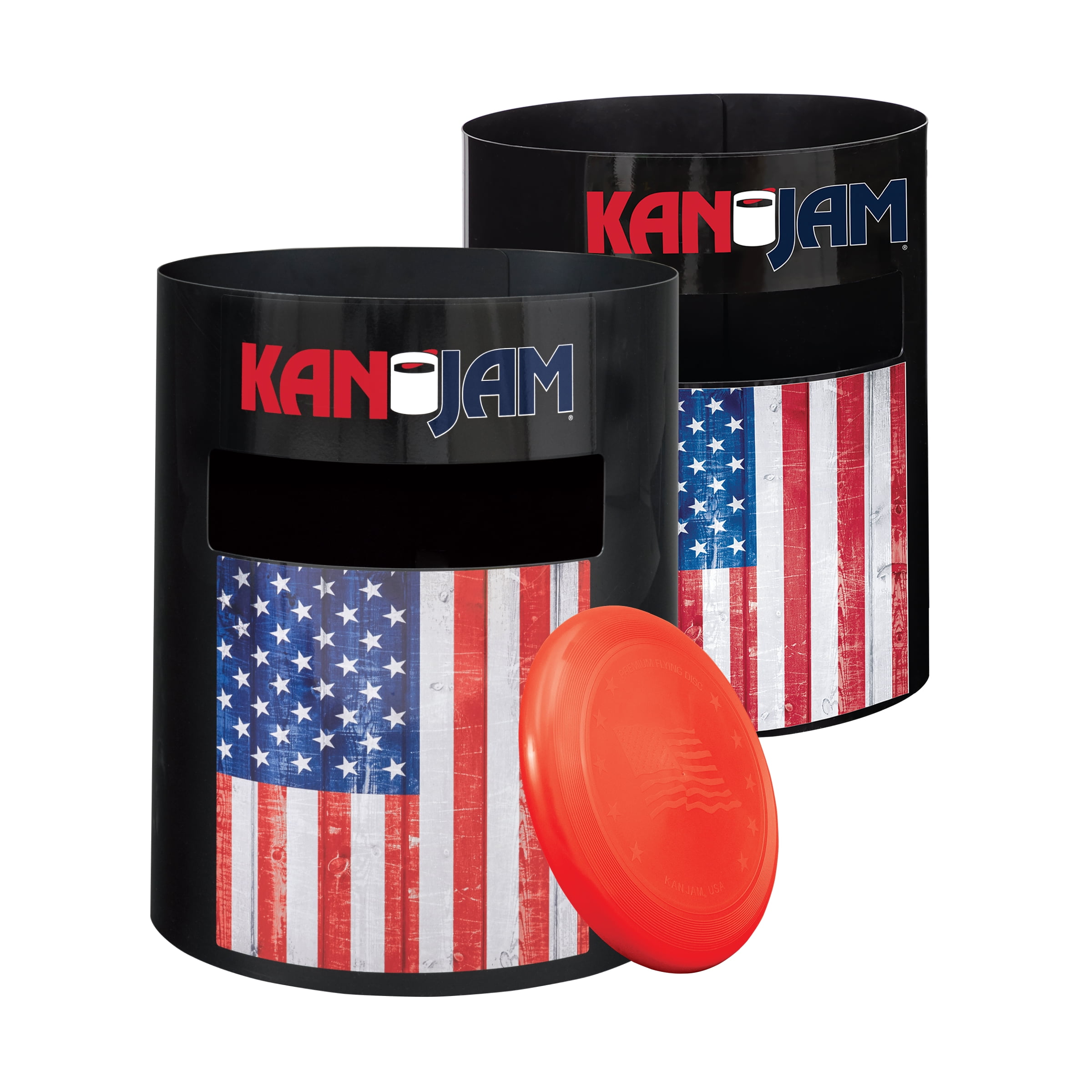 Kan Jam USA Edition Disc Toss Game for The Backyard, Beach, Park, Tailgates, Outdoors