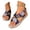 sandals 135#Black, variant on WAYUTE Sandals for Women Flat Bottom Slide Shoes with Adjustable Elastic Strap Comfort Lightweight Beach Walking Shoes Casual Outdoor