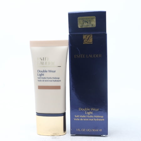 Estee Lauder Double Wear Light Soft Matte Makeup 1oz 7N1 Deep Amber