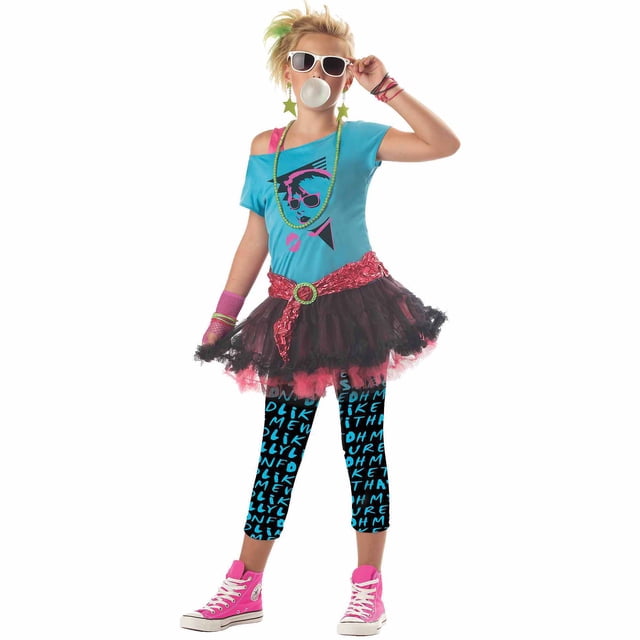 California Costumes 80'S Valley Girl Child Costume, Small