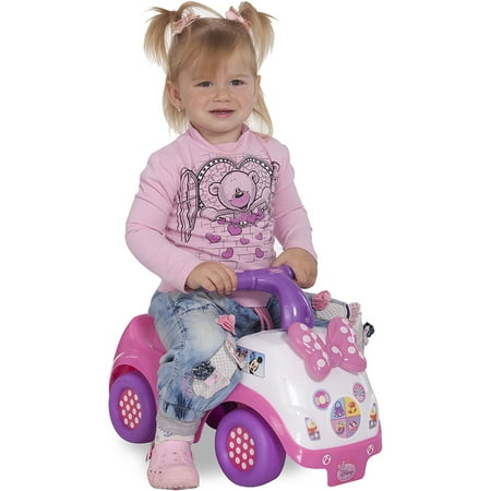 kiddieland minnie mouse ride on train instructions