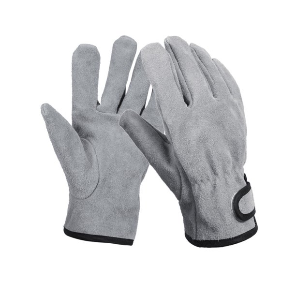 Picnic Al Aire Libre Camping Fuego Barbacoa Cuero Aislamiento Térmico Guantes Gruesos Guardurnaity OD009595-01