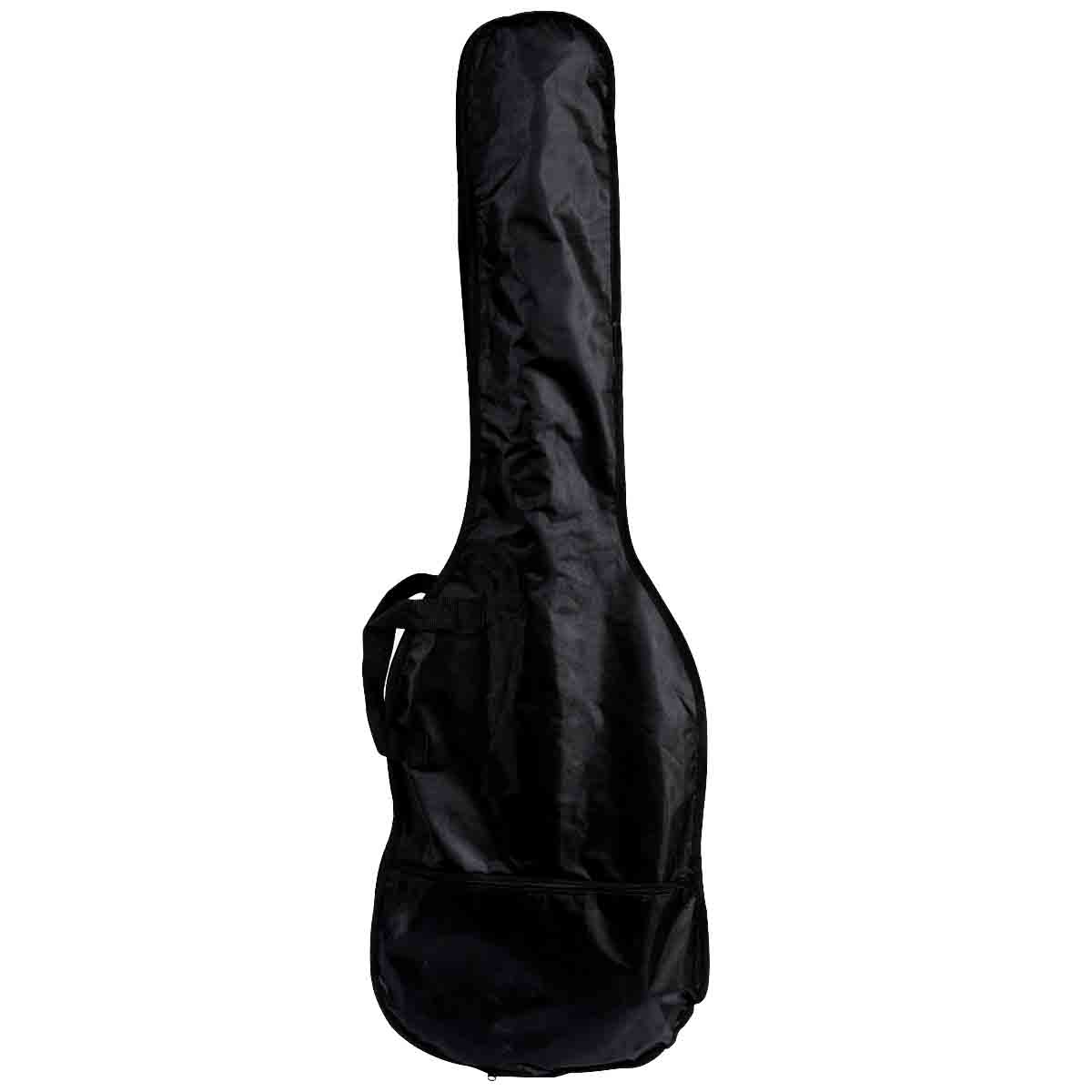 Topbuy Electric Bass Guitar Full Size 4 String for Beginners w/ Bag Amp Cord Black