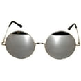 thumbnail image 3 of Round Sunglasses - (56mm) Silver Frame / Silver Mirror Lens, 3 of 8