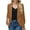 Khaki, variant on cocolona Womens Casual Blazers Long Sleeve Button Open Front Business Office Work Jacket Fall Fashion Solid Color Suit Coat