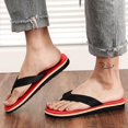thumbnail image 5 of Juebong Men's Summer Beach Breathable Shoes Sandals Home Slipper Flip-Flops Flat Shoes,Red Size 11.5, 5 of 9