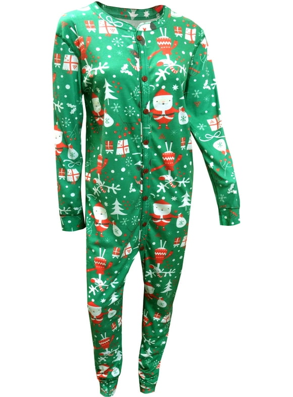 Mens Santa Union Suit