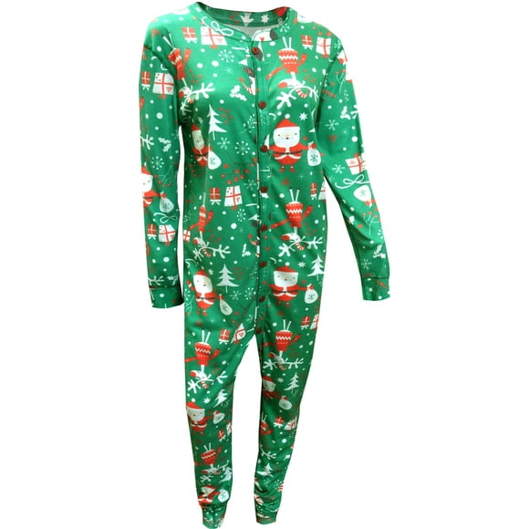 Boxercraft Pyjama de Costume d'Union de Vacances Santa pour Hommes avec Siège Bas (Petit)