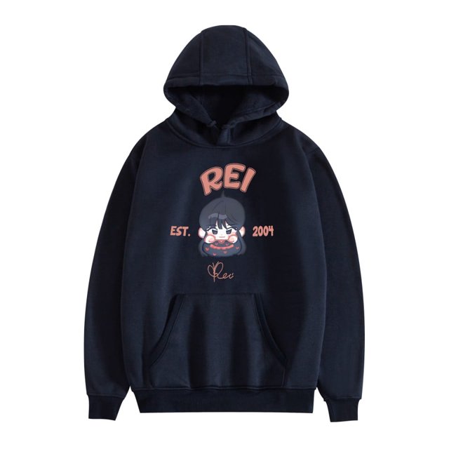 EST Cute Cartoon Print Hoodies For Unisex Comfort Hoodies