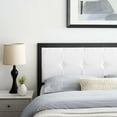 thumbnail image 5 of Modway Teagan Tufted Full Headboard in Black White, 5 of 7
