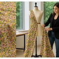thumbnail image 5 of Soimoi Cotton Cambric Fabric Leaves,Floral & Lemon Vegetable Printed Craft Fabric by The Yard 56 Inch Wide, 5 of 7