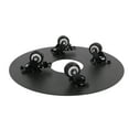 thumbnail image 1 of Support Roulant pour Plantes, Jardinière Roulante Ronde en Palettes avec Roulettes Verrouillables, Acier au Carbone Silencieux pour Grand Pot de Plante Intérieur Extérieur, Pot de Fleurs, Balcon, Patio, 1 of 7