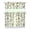 Bee, variant on Set of 3 Ethnic Bohemian Kitchen Curtains - Colorful Retro Mandala Design, Farmhouse Tier Window Panels with Rod Pocket (54x18 + 27.5x36x2), Easy Care Semi-Sheer Fabric