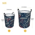 thumbnail image 5 of Xecao Merry Christmas Print Laundry Hamper Basket,designed for Blanket Storage and Nursery Clothes in the Bedroom, 5 of 8