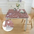 thumbnail image 2 of HAOXIT Pink Tablecloths Roll Printed Square Table Cover Party Supplies Decorations 40*40, 2 of 8