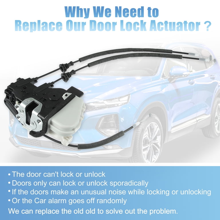 Front Right Passenger Door Lock Actuator For 13-19 Hyundai Santa Fe
