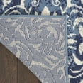 thumbnail image 3 of Nourison Jubilant Floral Navy/Ivory 5'3" x 7'3" Area Rug (5x7), 3 of 8