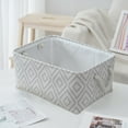 thumbnail image 4 of Yika Storage Basket Fabric Material Foldable Storage Basket Home Clothing Toys Miscellaneous Storage Basket, 4 of 6