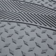 thumbnail image 6 of FH Group 3pc Floor Mats for Auto Car SUV Van Trimmable Gray w/ Free Gift, 6 of 8