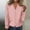 Pink, variant on Sakmal Long Sleeve Sleeve Coats for Women Casual Beige Button Down Comfy Solid Jackets for Girls