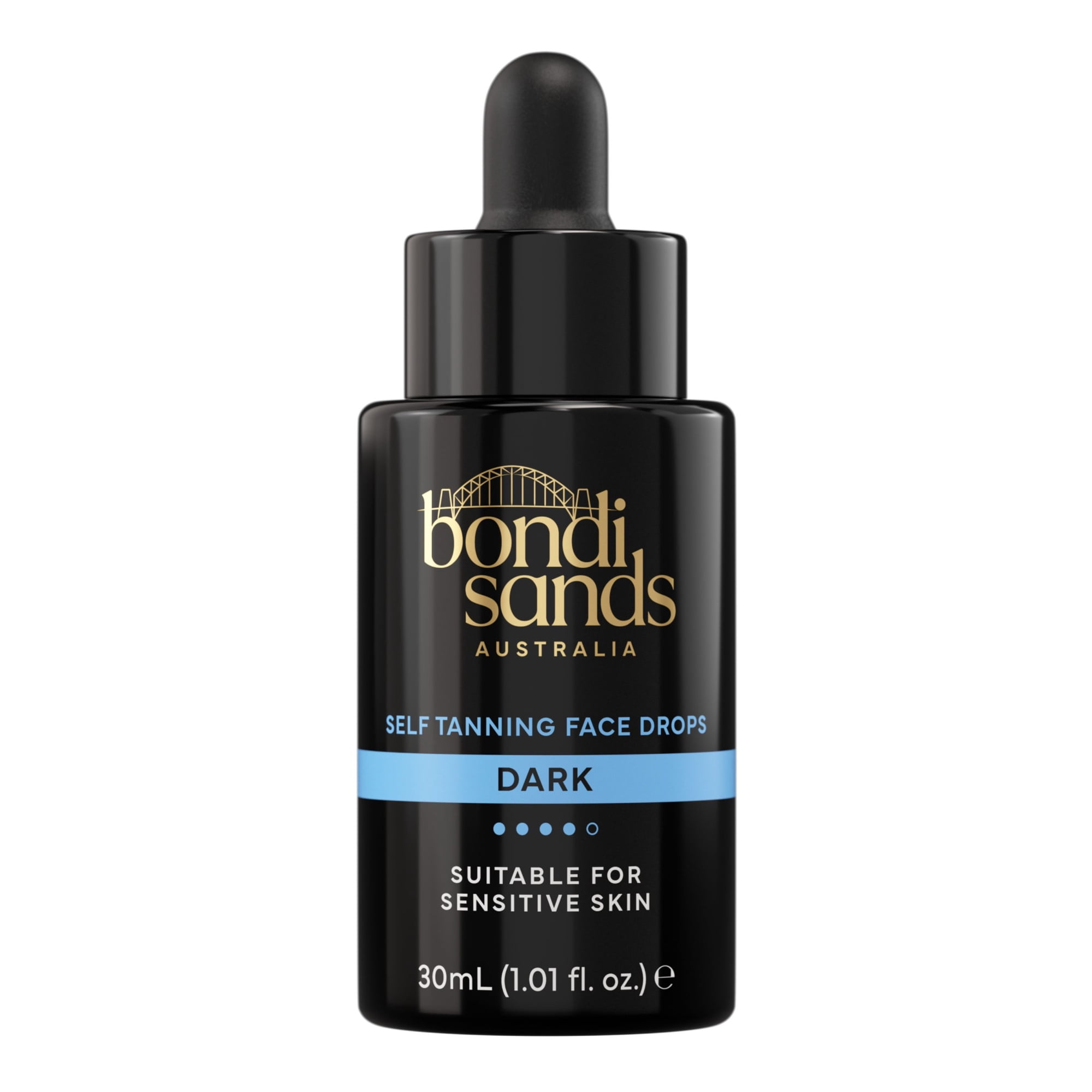 Bondi Sands Hydrating Self Tan Drops for Face and Body, Dark, 1.01 fl oz