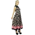thumbnail image 2 of Phagun Kurta Anarkali Noire de Designer pour Femmes Style Floral Kurti Robe Indienne-24, 2 of 8