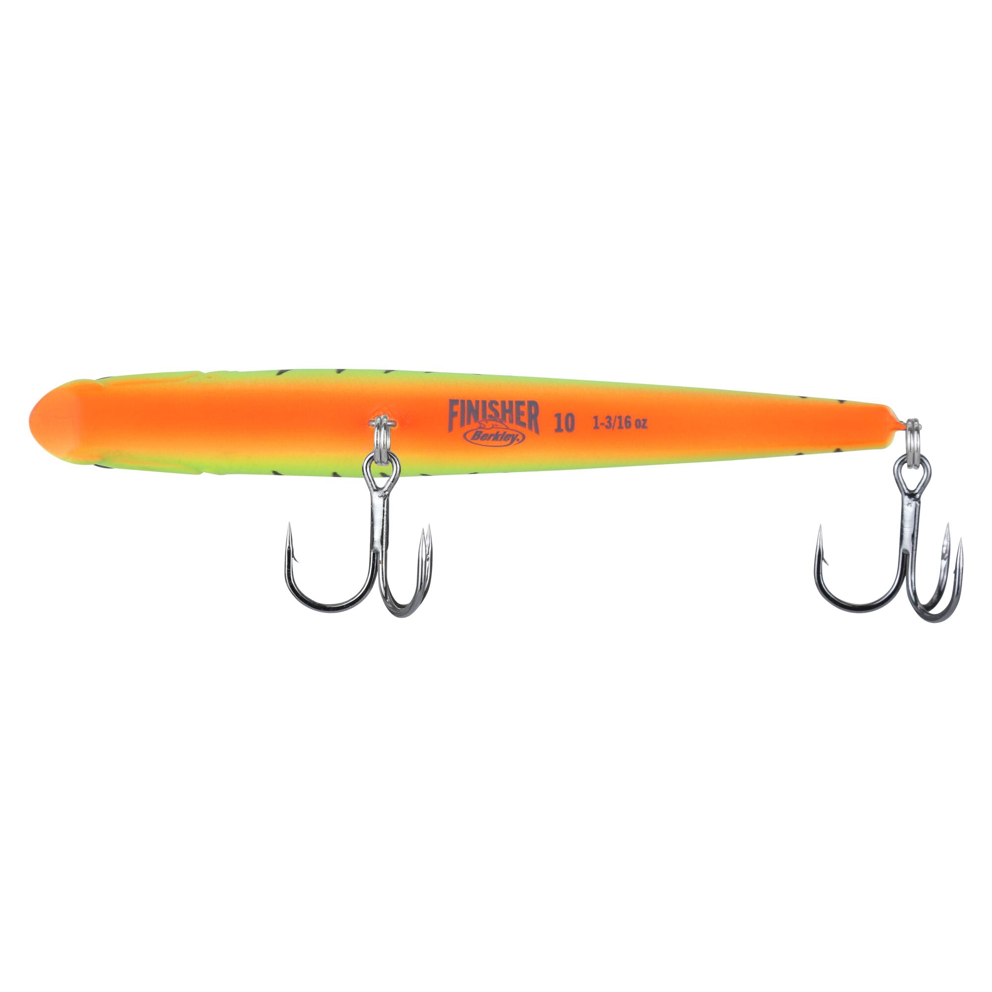 Berkley Finisher, 4 in, Glide Baits, MF Firetiger (1 Count)